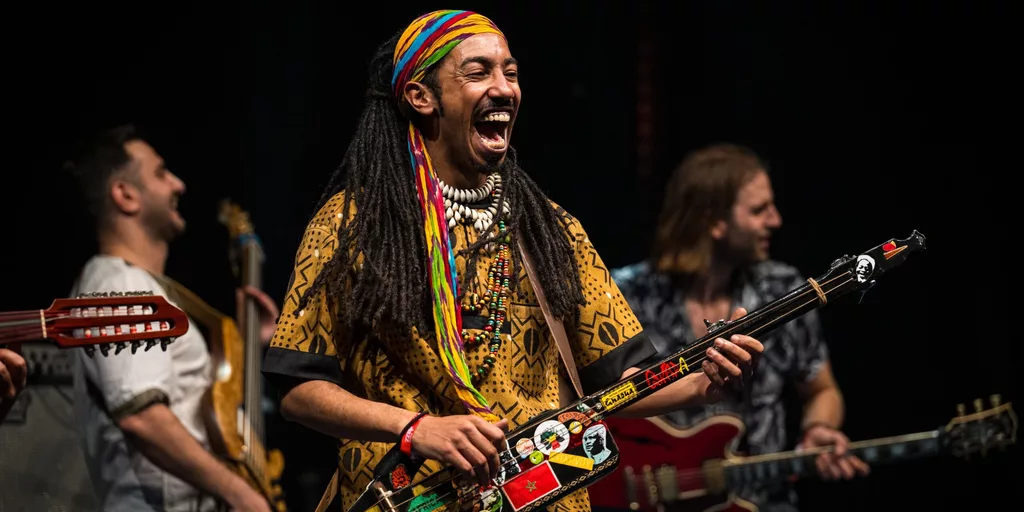 Marmoucha Orchestra op het podium | Beeld: © M3B GmbH/Jens Schlenker